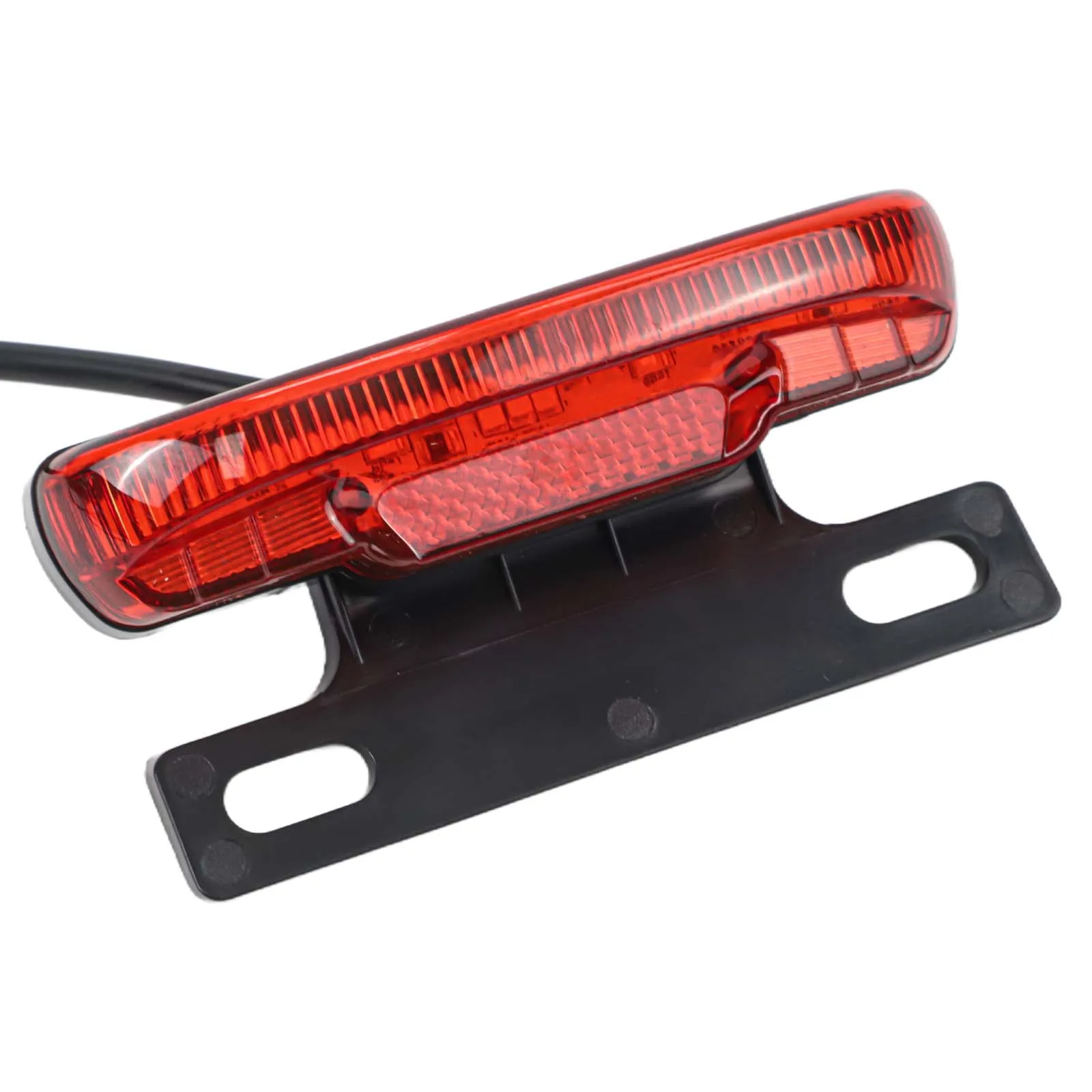 LED Tail Light Ebike Tail Light For Night Riding For Safety Approx 90MM High Light Transmittance Easy To Install