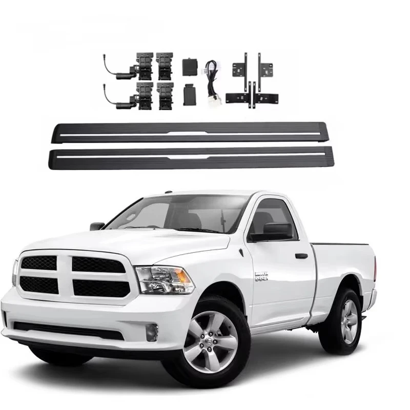 

Factory Outlet Automatic Retractable Auto Power Side Step Electric Running Boards for Ram 1500 2019-2021 Aluminum Alloy