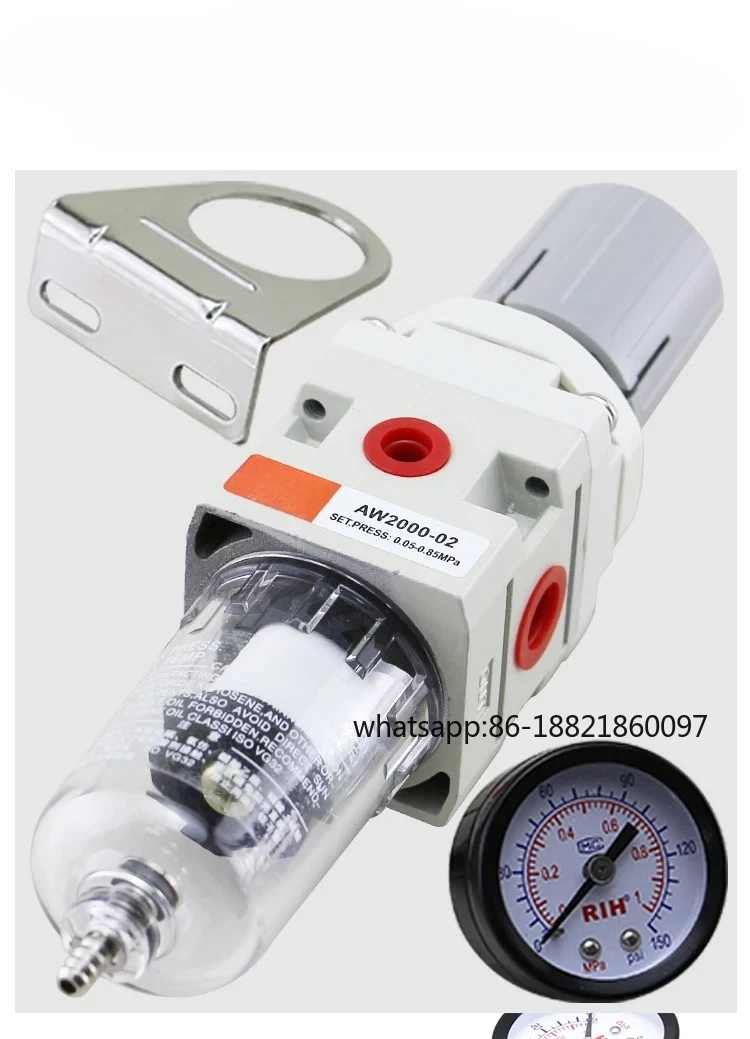 

AW4000-04D 1/2 Inch Air Treatment Unit Auto Drain Pneumatic Air Filter Regulator