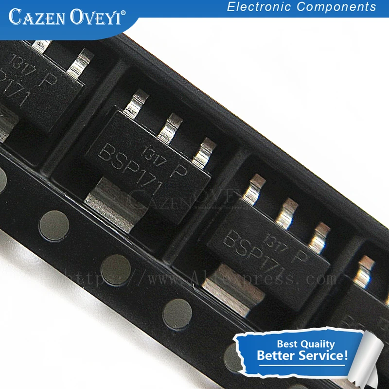 

IC Chipset 10pcs/lot BSP171P BSP171 SOT-223 In Stock