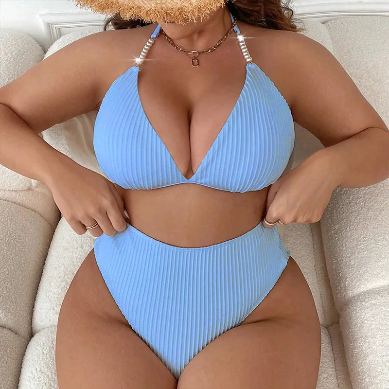 Set tankini da donna taglie forti con stampa floreale, controllo della pancia e vita alta, costumi da bagno fluidi tankini top e pantaloncini da bagno a vita alta costume da bagno da