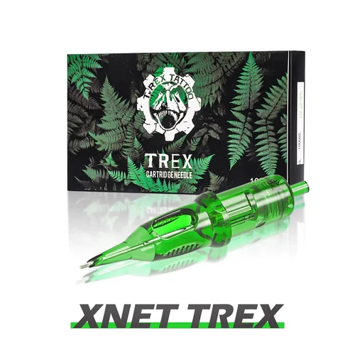 XNET TREX 20 piezas agujas de cartucho de tatuaje de seguridad estériles para tatuaje rotatorio suministros de revestimiento redondo 1rl 3rl 5rl 7rl 9rl 11rl 14rl