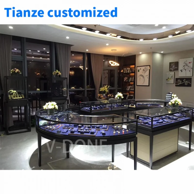 

[Customized]jewelry display neck necklace bust magnetic levitation shoeshop shelves and display cabinets showcase