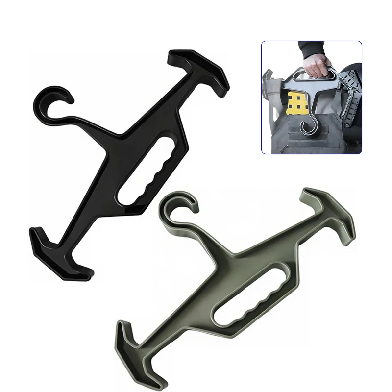 1Pcs Heavy Duty Hanger Hunting Tactical Vest Hanger Diving Suits Paintball Equipment Display Rack