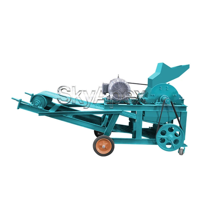 Mobile Small Hammer Crusher Concrete Coal Gangue Construction Waste Crushing Machine Pebble Clay Block Sand Making Equipment