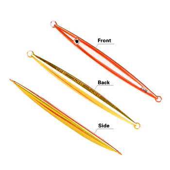 TOLU 150克 200克 250克 300克 400克 500克 大型垂直金屬路亞 深海釣魚路亞 沈水海水鐵板路亞 硬餌 6 最佳銷售 200克魚鉤 - №6