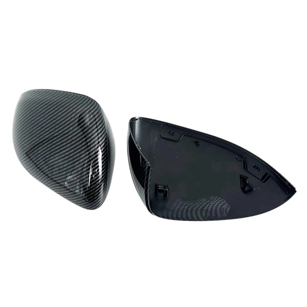 Car Carbon Fiber Rearview Side Mirror Cover Trim Rear Mirror Covers Replace for Benz S C Class W223 W206 EQS 2021