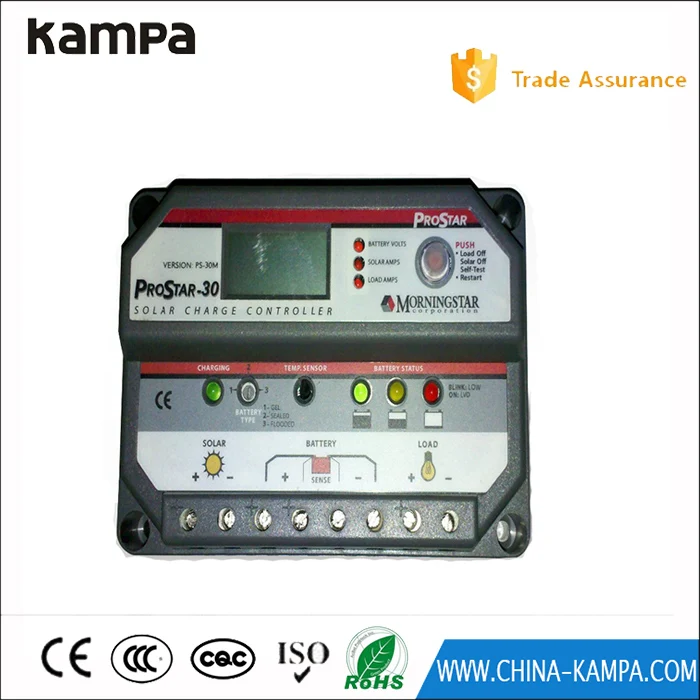 PWM Morningstar PS-15A solar charger controller with inverter