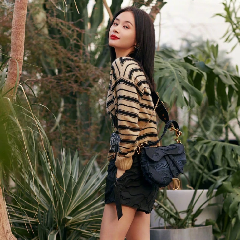 

Prince Wen Camel Striped Casual High-End Knitted Sweater Overhead Vintage Top Women Korean Sle Long Sve Loose Fit