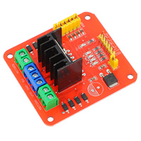 Stepper Motor Board L298N Dual H Bridge Controller 5V-35V 2A Peak Current Dc Stepper Motor Driver Module DC Tool Parts Module