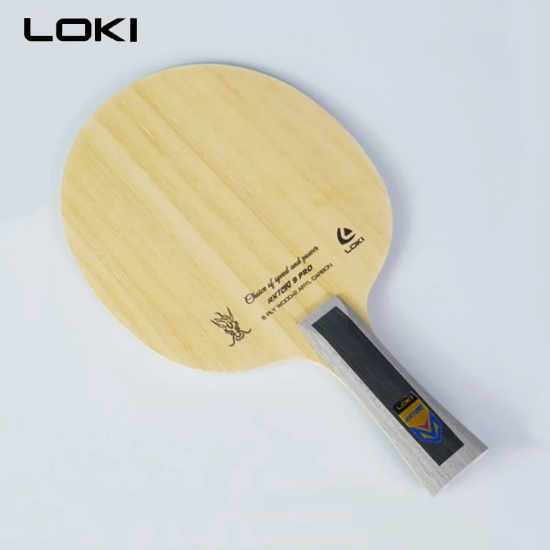 LOKI RXTON 9 Pro Table Tennis Blade 5 Wood 2 CNF Carbon Professional Ping Pong Paddle for Advanced Training Fast Attack & Arc