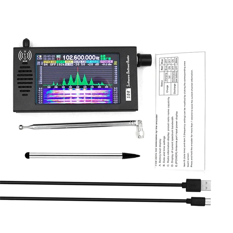 SDR-101 SDR Digital Demodulation CW/AM/SSB/FM/WFM