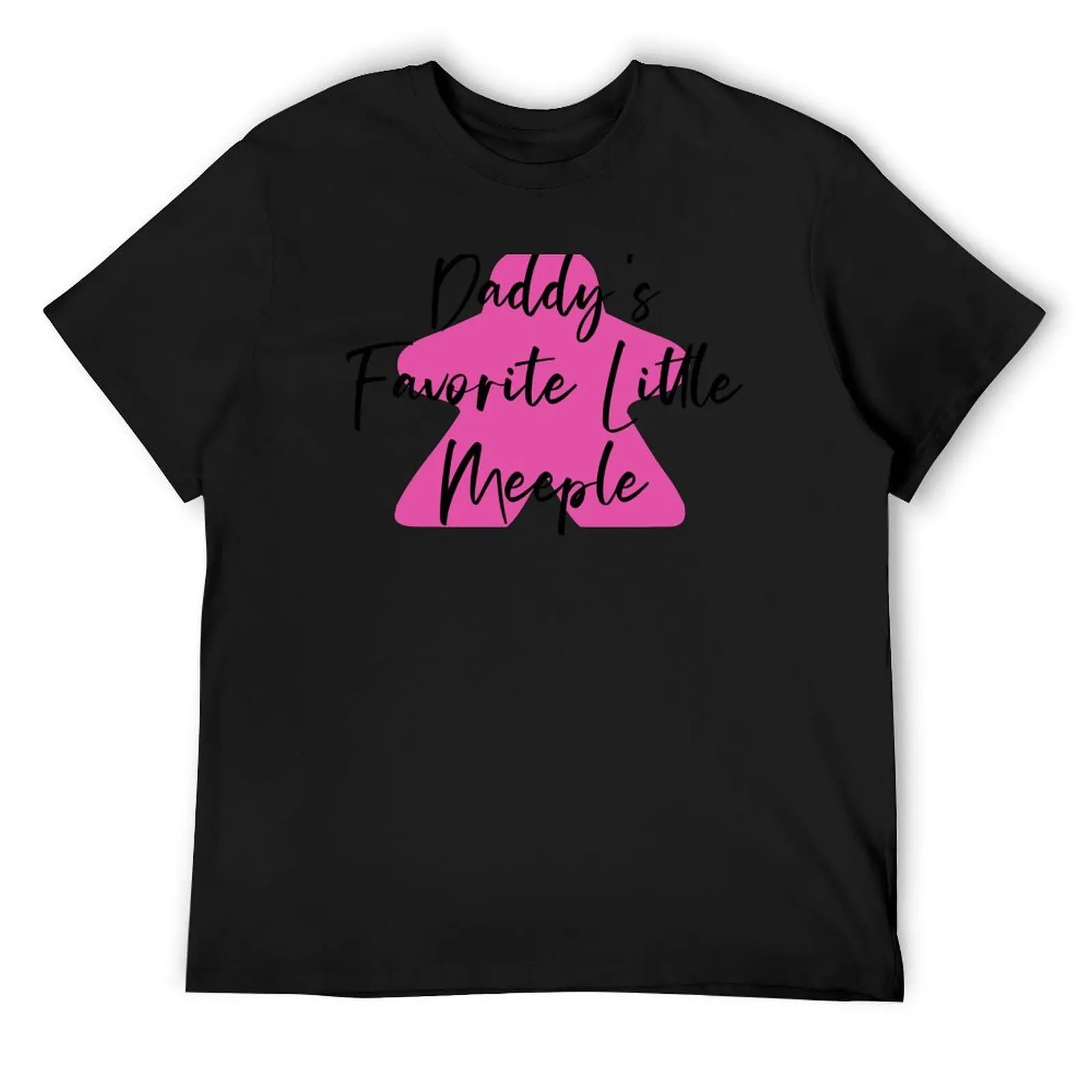 

Daddy's Favorite Little Meeple - Pink, Girl T-Shirt heavyweights graphic shirts mens designer t shirt
