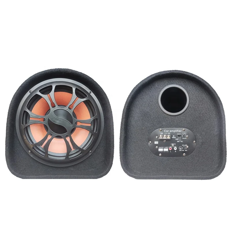 6 Inch 8 Inch 10 Inch 4ohm Active Car Audio Subwoofer 600W Big Power 4 Ohm 12V Stereo Modified Universal Tunnel Car Subwoofer