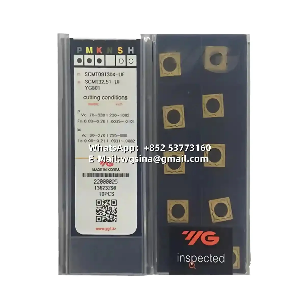 

YG 100% оригинал SCMT SNMA SNMG 09T304/08 120404/08/12 190612-UG/UL/UR/UF YG801 YG3020 YG3030 Токарная пластина