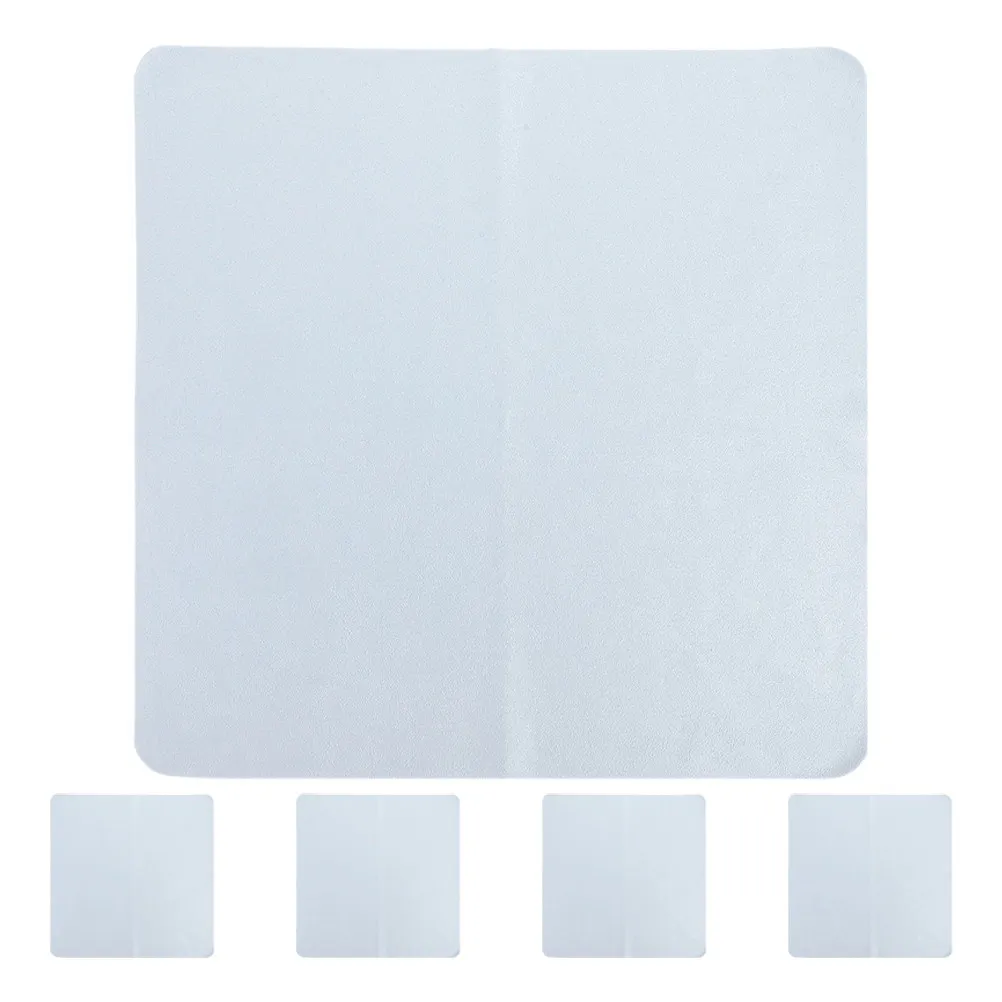5Pcs Large Suede Microfiber Cleaning Cloth for Eyeglasses Camera Lenses Phone Screens Computer Monitors Lens Cleaner Wipes