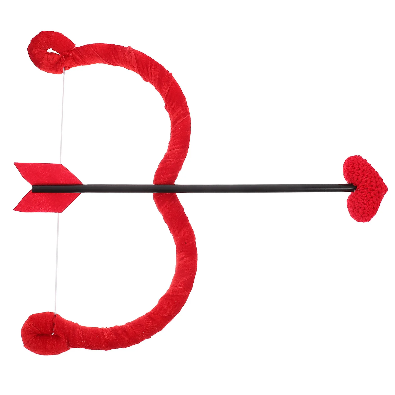 Mini Arco y Flecha de Cupido, Accesorios de Disfraz para Fotos de San Valentín, Artículos para Fiestas, Accesorio Festivo de Cupido