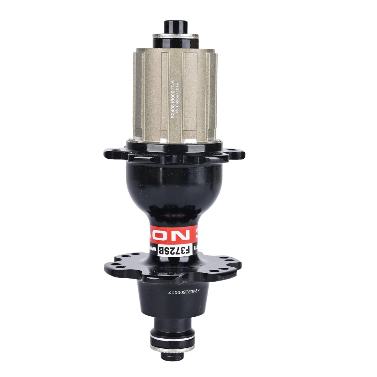 Novatec Joy Rennrad-Naben A271SB/F372SB Vorder- und Hinterachse mit zwei bzw. vier Lagern, V-Bremse, 20/24 Loch, 380g Paar, Dual-Loch-Design – Detail 6