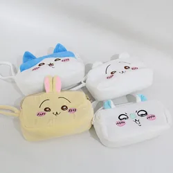 Nuovo orsetto auto-deprecante borsa cosmetica in peluche Chiikawa Usaki Xiaobaji Ikawa Cartoon Cute Storage Bag Pencil Bag Girl Gift