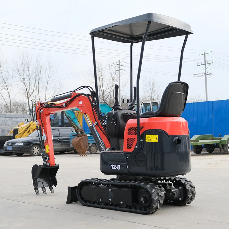 1T 1.8T 2T 2.5T 3T 3.5T Ce Farm Household Hydraulic Crawler Micro Small Mini Escavator Digger Bagger Excavators