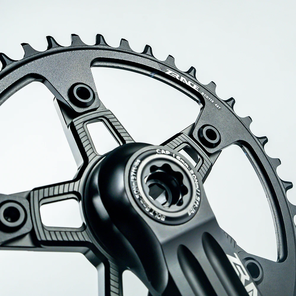 NEW ZRACE RX Single Speed Crank Chainset Crankset,40T / 42T / 44T,170 / 172.5/175,for gravel-bikes Cyclo-Cross,DUB BB29 RX