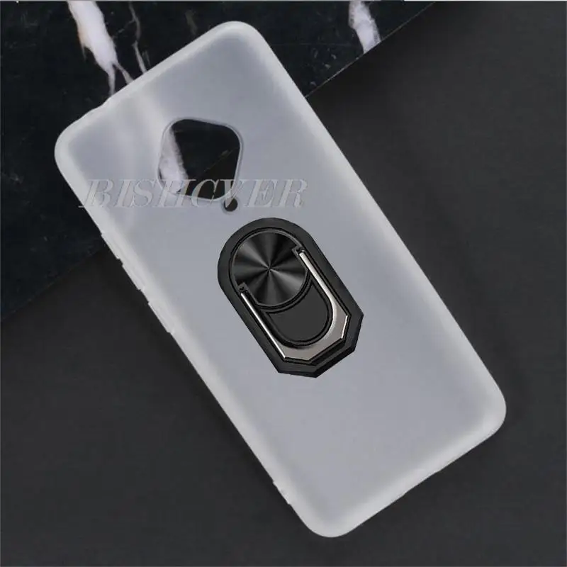 ДЛЯ Vivo V17 Россия S1 Pro V1945A V1945T Vivo 1920 задний кольцевой держатель кронштейн для смартфона ТПУ Мягкий силиконовый чехол