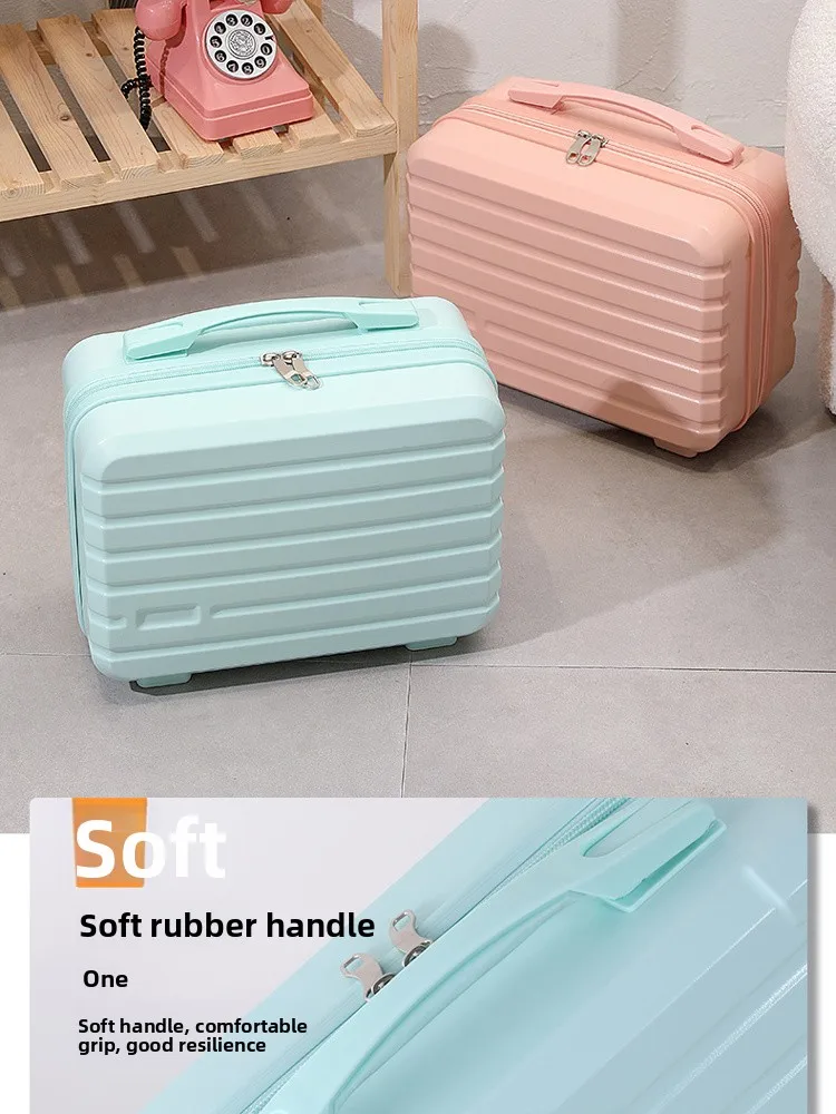 

Дорожный чемодан, женский 4-дюймовый чемодан, ручной ящик для пароля, маленькая сумка для хранения, подвесная большая коробка, неизолируемая твердая коробка