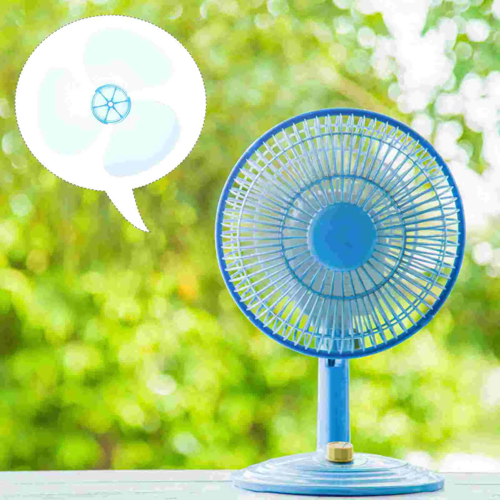 Aspas de ventilador eléctrico de pie, accesorio de mesa de escritorio, piezas de hojas que reemplazan el techo