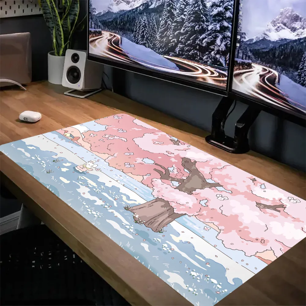 

Tree Xxl Mouse Pad 900 × 400 GAMING MOUS Pc Gamer Non-slip Mat Mausepad Computer Accessories Deskmat Table Pads Mousepad Mats