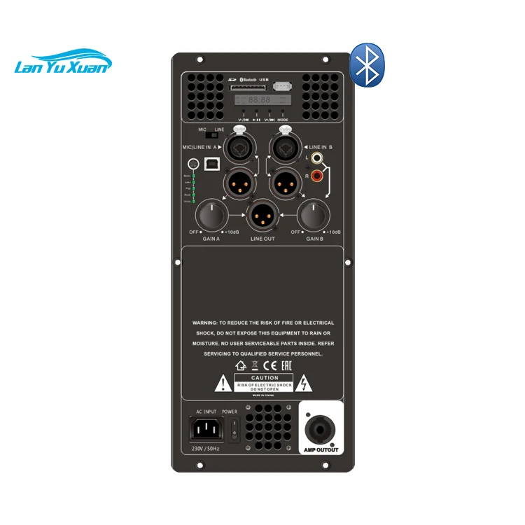 

MAS-D622 Two Channel Active Speaker Amplifier Module with Audio Processor