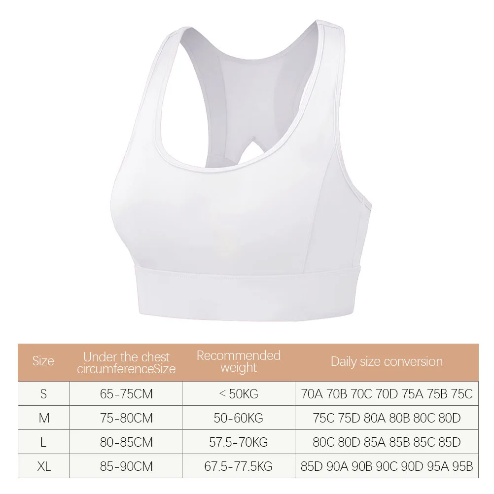 Sujetador deportivo sin aros para mujer, ropa interior de alto soporte para Yoga, correr, Fitness, chaleco deportivo transpirable sin aros para entrenamiento, Pilates