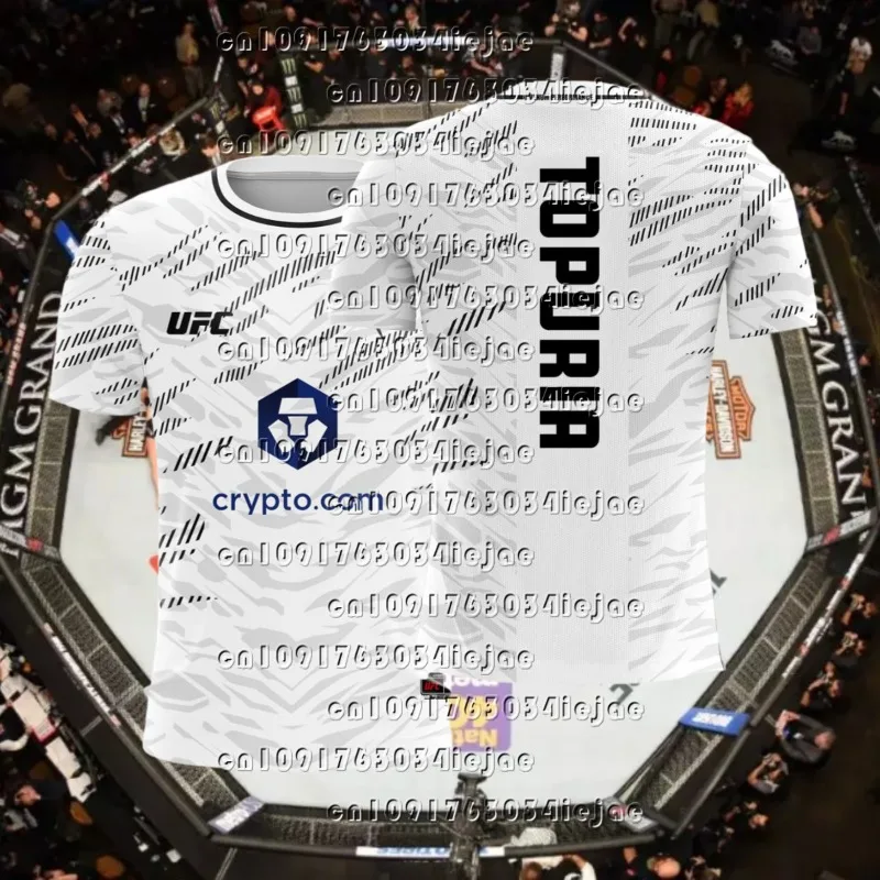 

Новинка 2023 года, летние мужские футболки UFC Contestant Pereira, мужские футболки с чемпионами ночного боя, тренировочная форма для бокса, футболки