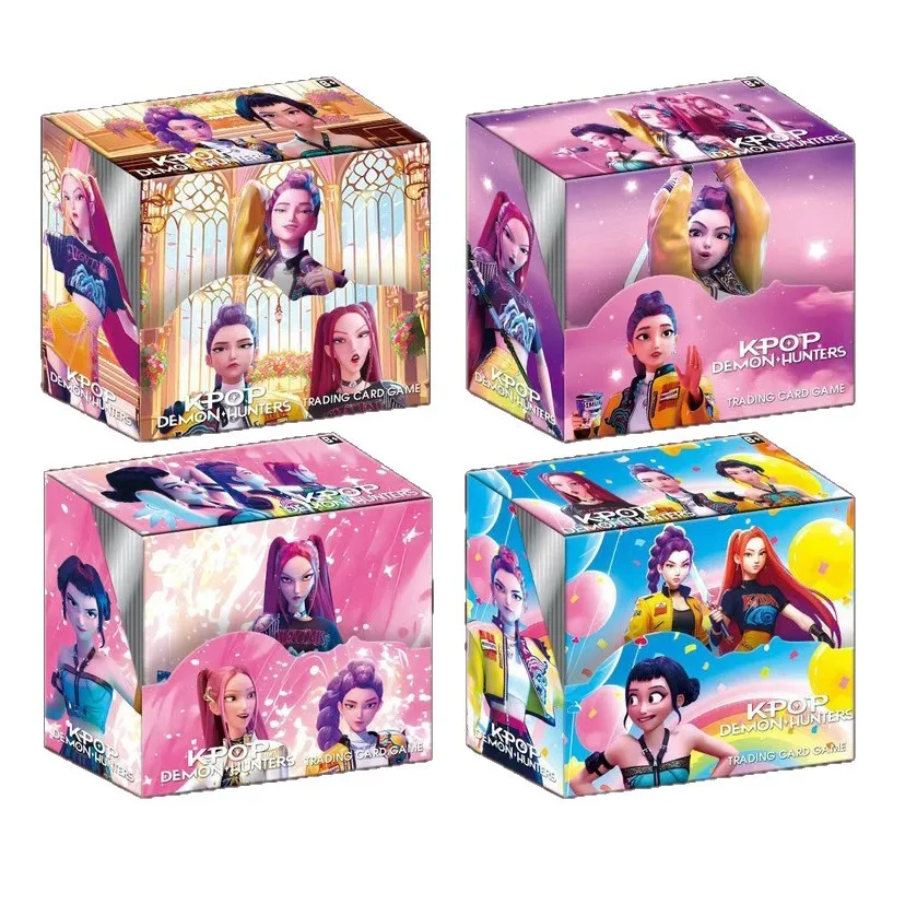 K-Pop-Demon Hunters Card Rare Anime Character Games Collection Card Blind Box Children's Toys Christmas Gifts