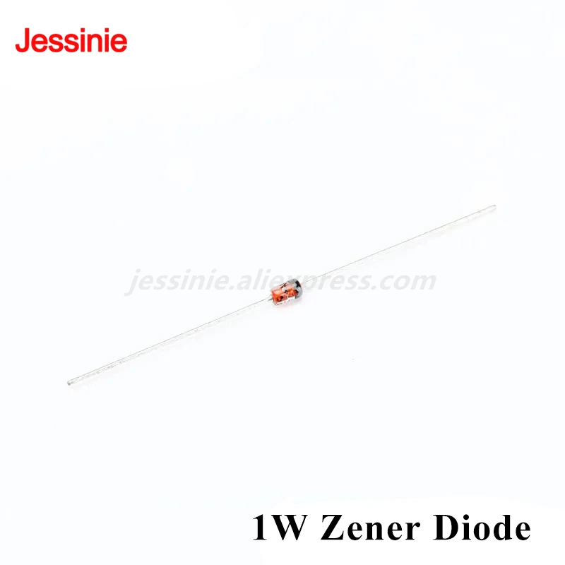 Diodo Zener Original, 1W, DO-41, 56V, 47V, 33V, 30V, 24V, 20V, 18V, 16V, 15V, 13V, 12V, 10V, 11V, 9,1 V, 8,2 V, 10 unidades 7,5 V, 6,2 V, 5,6 V, 4,7
