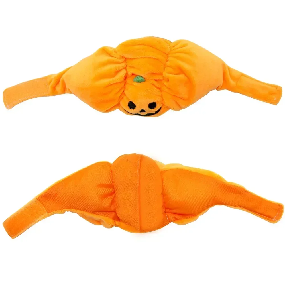Haustier-Halloween-Kürbis-Hut, Lustiger Großformatiger Haustier-Kopfschmuck, Niedliche Verkleidung für Katzen und Hunde, Karneval-Themenparty, Haustier-Party-Zubehör – Detail 6