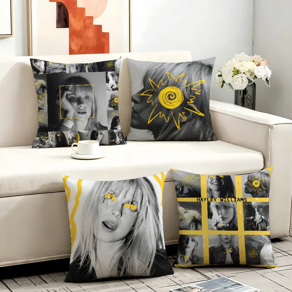 American singer- H-Hayley Williams cushion cover Comfortable Decorative For Bedroom Living room Dormitory Picnic and Holiday