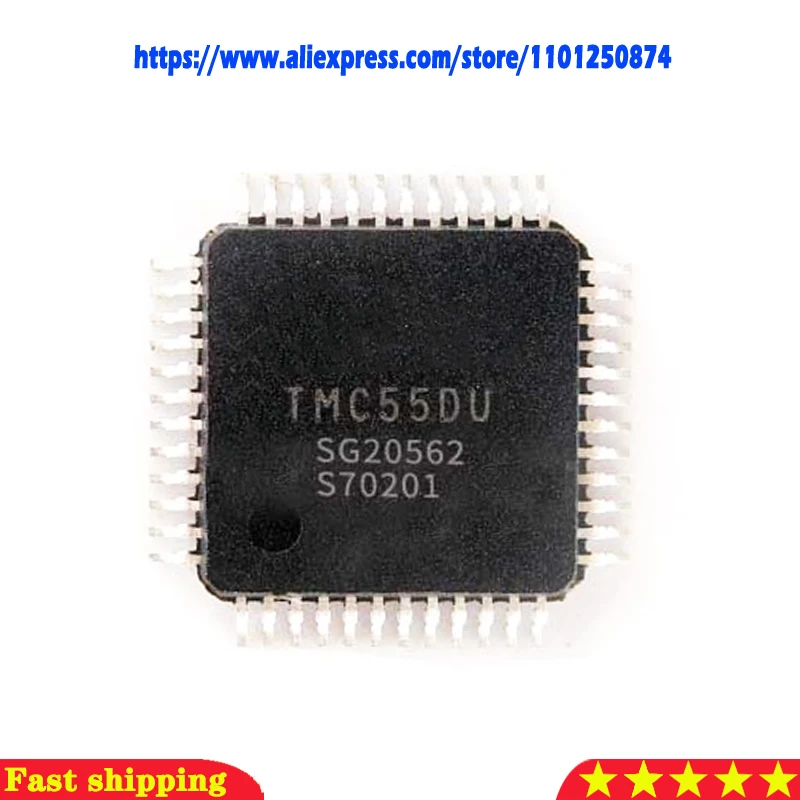 5pcs TMC55DU W5500 AU6210K AU7860C MC101 CGY59KUR AP8048 AP8048A AP8048B AP8048C QFP-48