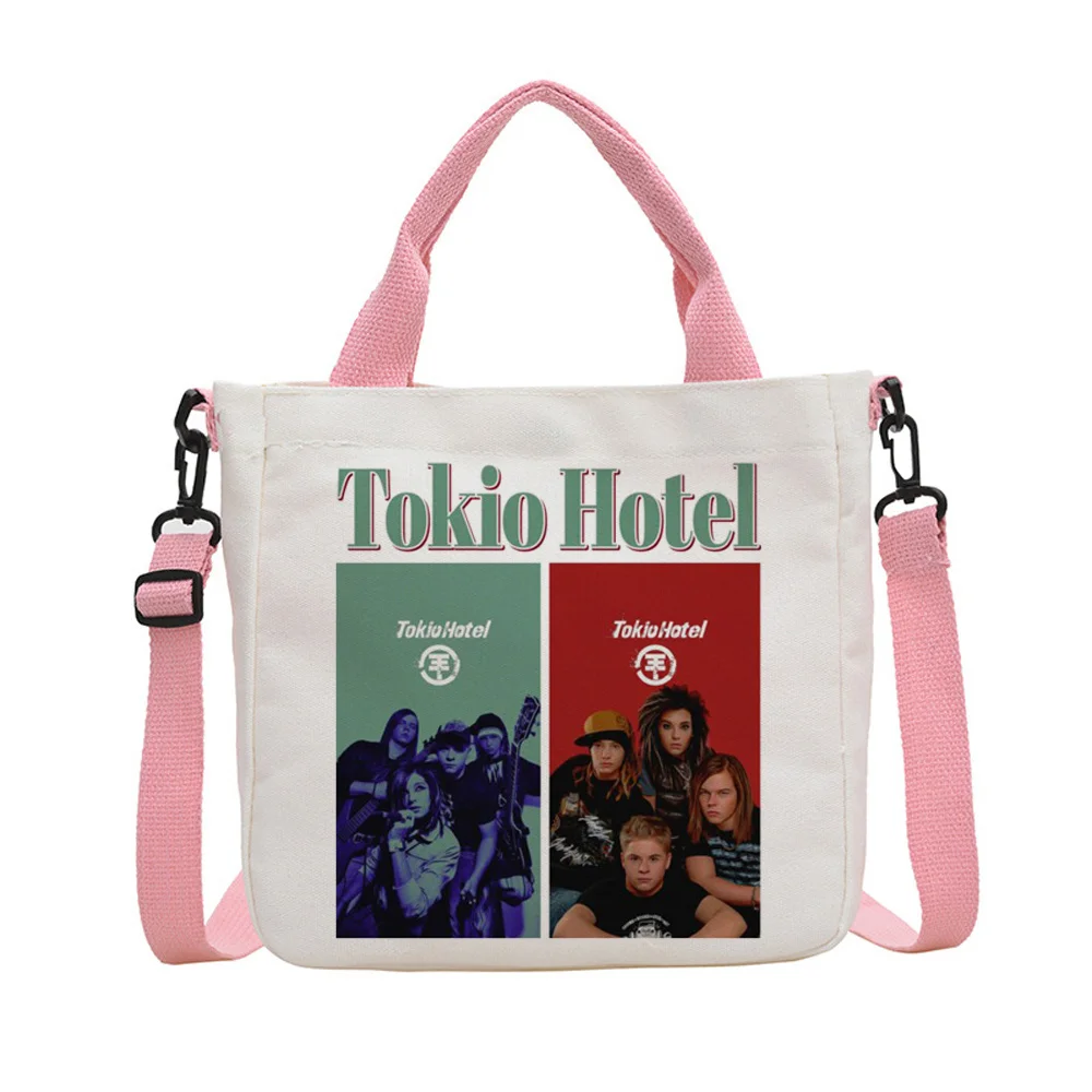 Music Tokio Hotel tote bag einkaufstasche totebag shopping reusable shoulder  femme