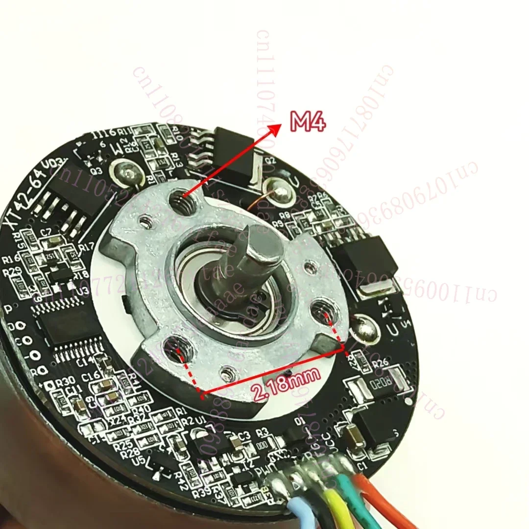 5520 External Rotor Brushless Motor DC 24V High Torque Support PWM Speed Regulation for Fascia Gun Brushless Motor