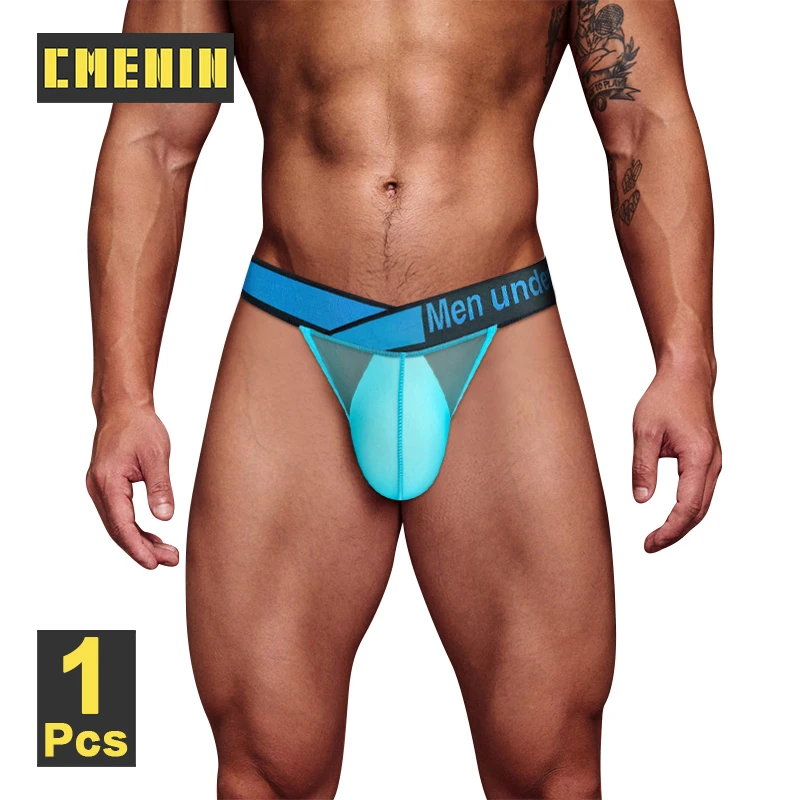 CMENIN Sexy Men Underwear Ultra-thin Transparent Mesh Men\'s Panties Sissy Gays Male Underpants Bikini Gays Men Panties Briefs