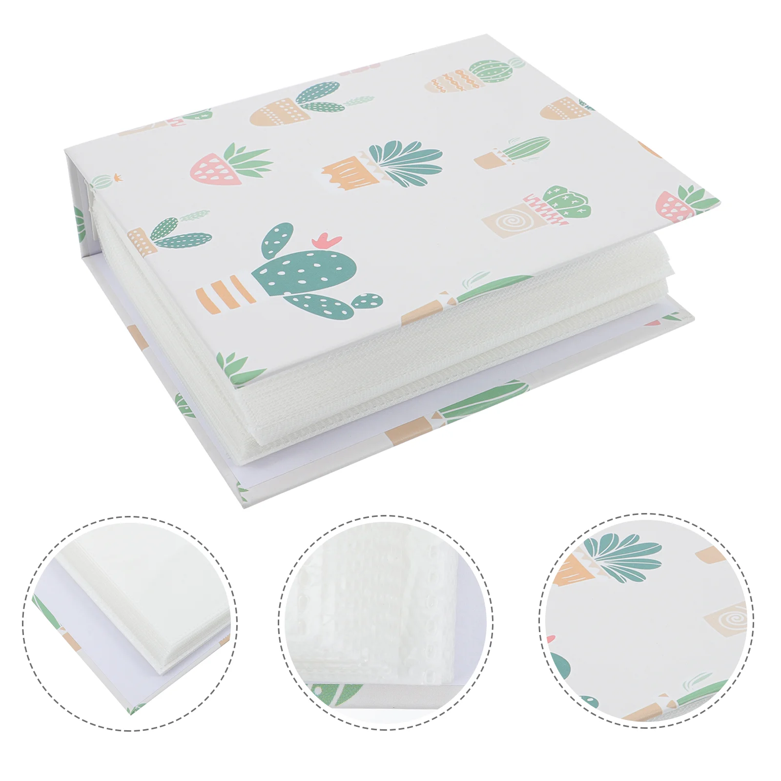 

Nail Nail Sticker Book Booklet Holder Organizer Photo Album Decals Cardboard Kraft Paper Stickers Manicure Display