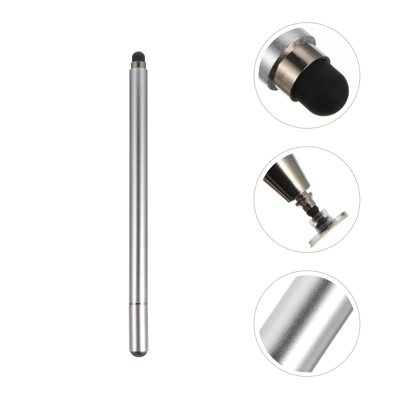 

2 -in-1 Magnetic Capacitive Pen Compact Stylus Tablet Handwriting Convenient Aluminum Alloy Touch Screen Smooth Surface