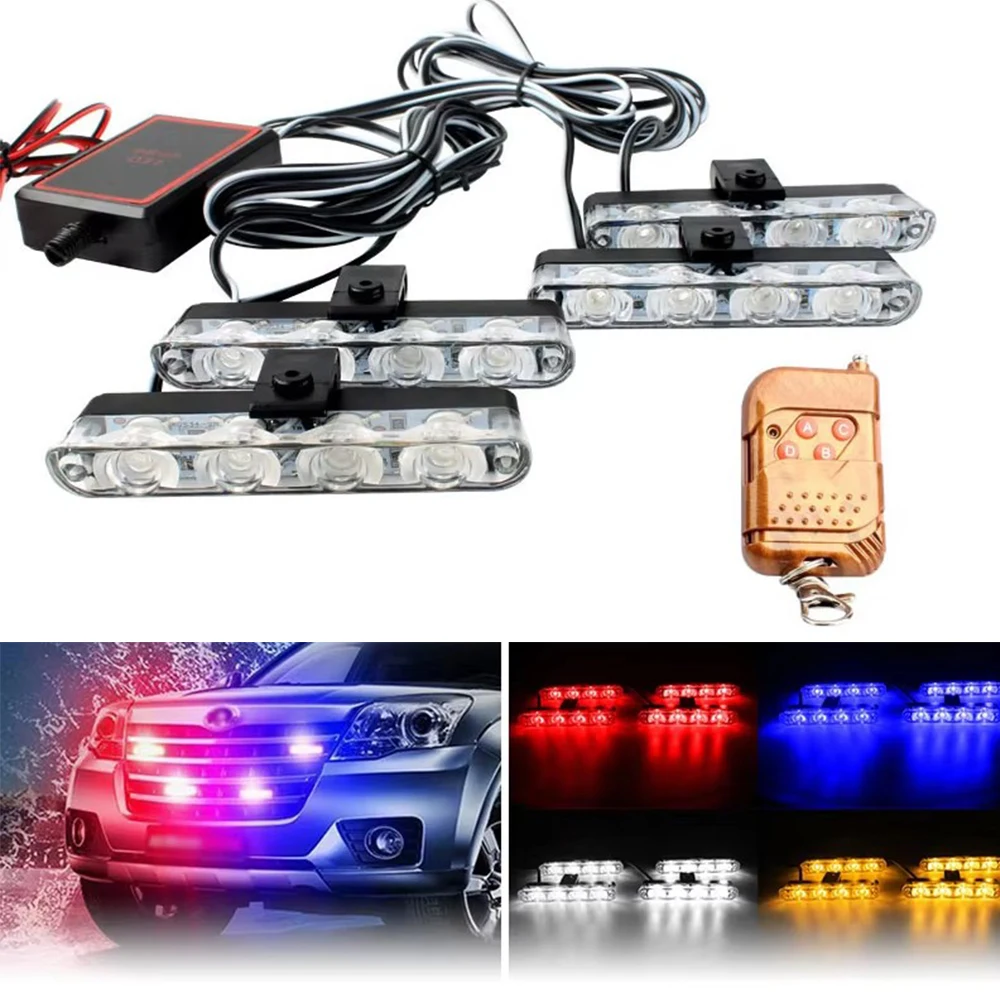 

1 шт., 12 В, беспроводные стробоскопы для внешней решетки автомобиля/бампера DRL, фонарь заднего хода, резервный фонарь для автомобиля/мотоцикла/грузовика/фургона