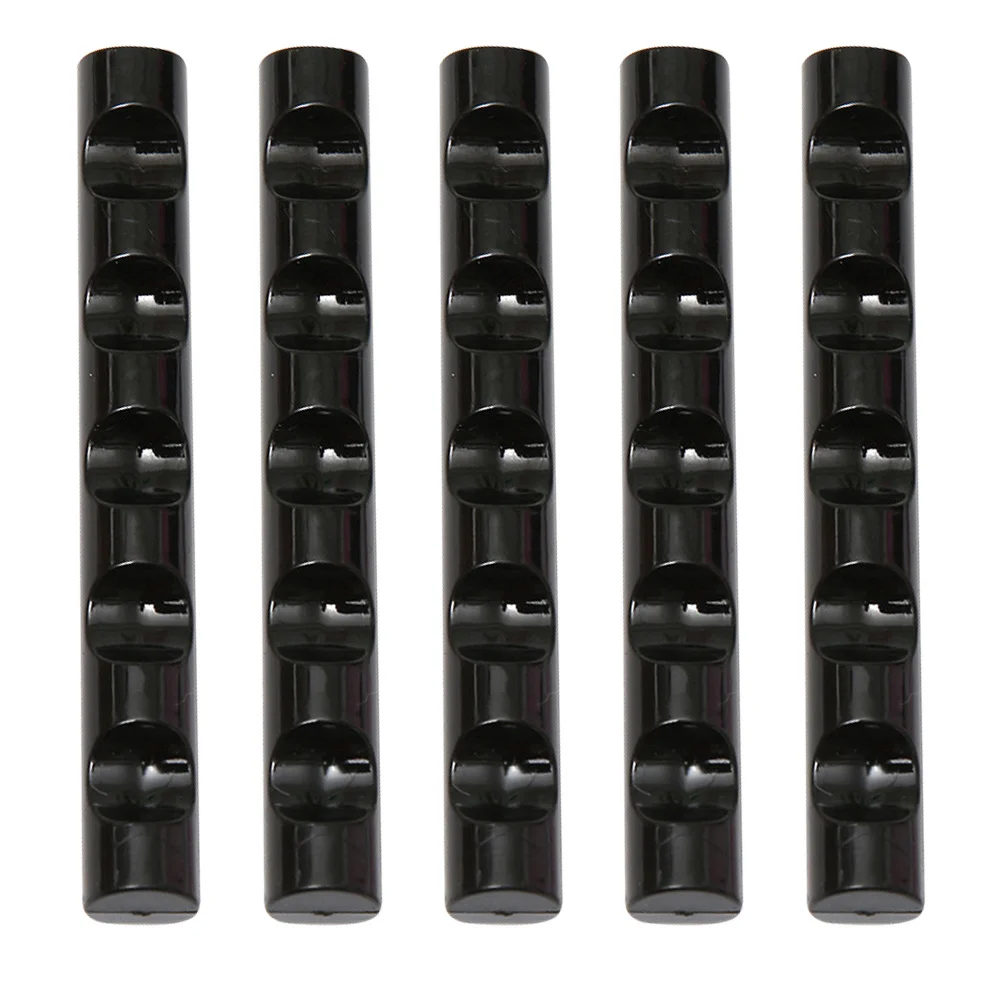 5 stücke Kunst Halter 5 Grid Tragbare Kunststoff Stift Lagerung Rack Für Uv Gel Stift Nagel Pinsel Rest Stehen Für nagel Salon Diy Verwenden