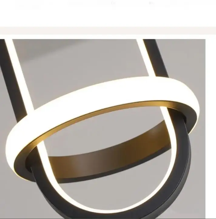 

Nordic Modern Simple Extreme Master Bedroom Bedside Room Long Line Chandelier