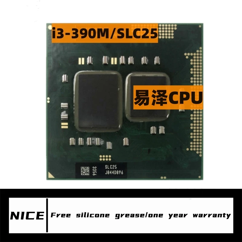 

Core Processor I3 390M I3-390M 3M Cache 2.66 GHz Support HM55 PM55 Laptop Notebook Cpu Processor