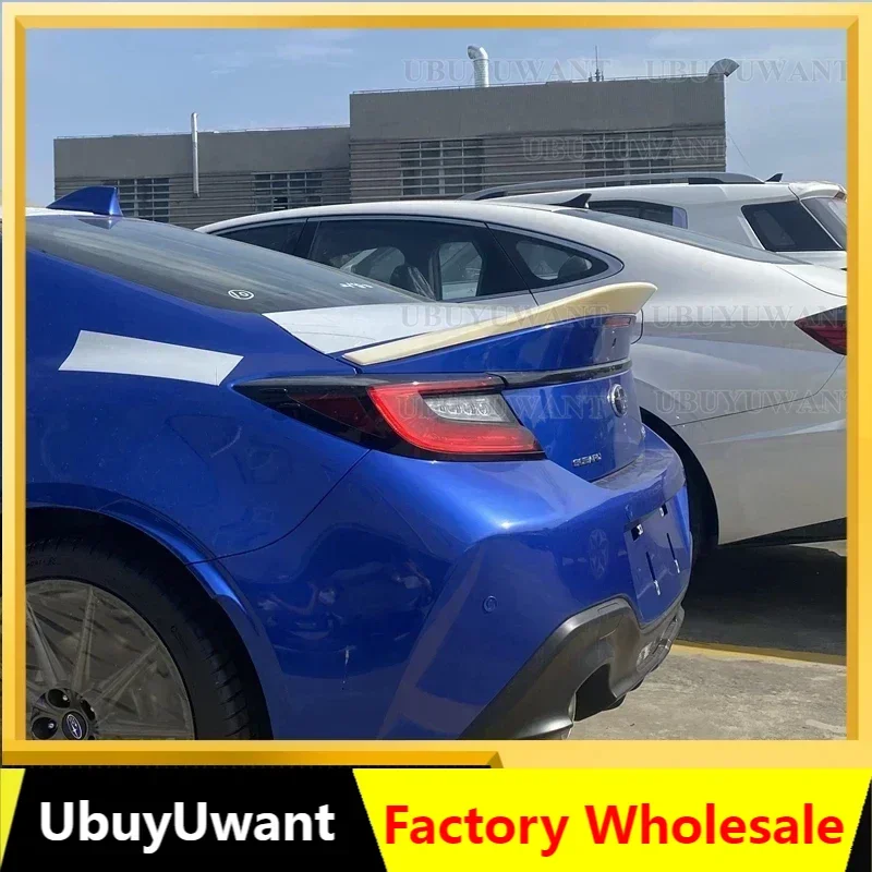 For TOYOTA ZA86 GR86 For Subaru BRZ 2021+ ABS UNPAINTED /GLOSSY BLACK Spoiler REAR WING TRUNK LIP SPOILERS High Quality