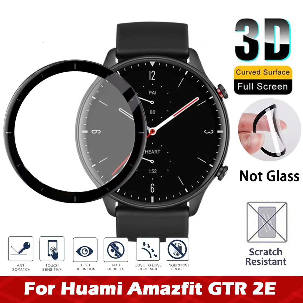 1-6PCS Film For Amazfit GTR 2E Anti-scratch Full Screen Prot