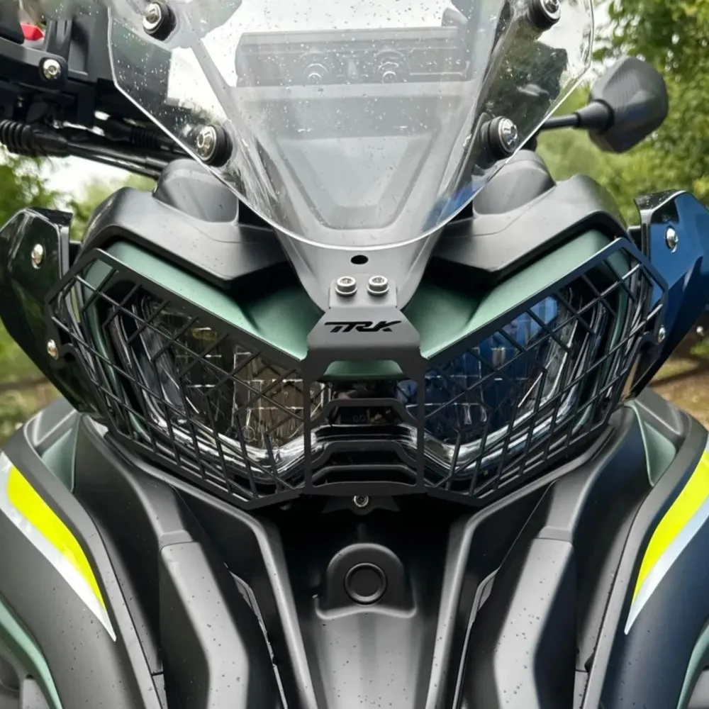 

Motorcycle Accessories Headlight Guard Grill Grille Protector Cover For Benelli TRK702 TRK702X TRK 702X TRK 702 X 2023 2024 2025