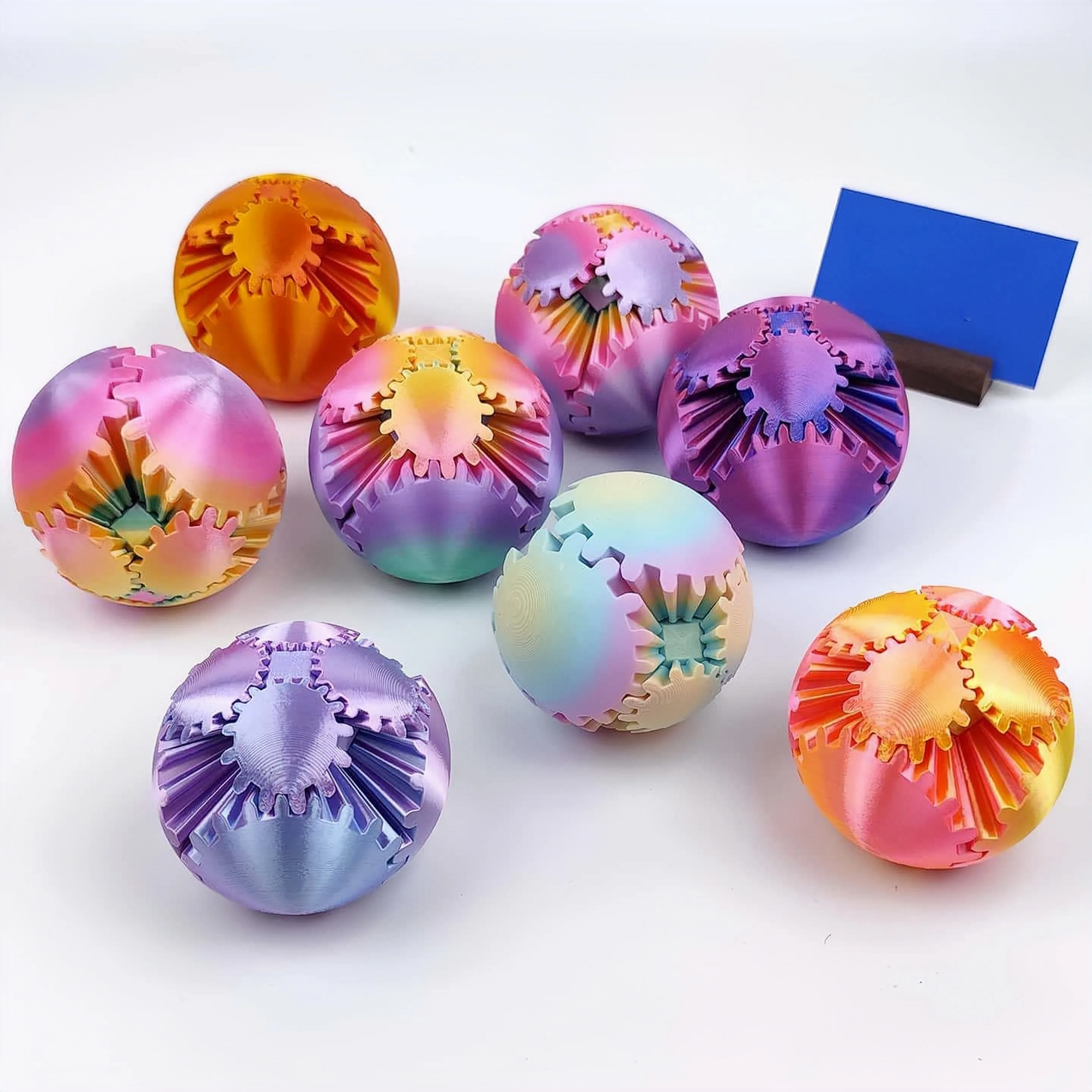 3D Printed Puzzle Gear, PLA En - 3D Printing Gears recension och pris